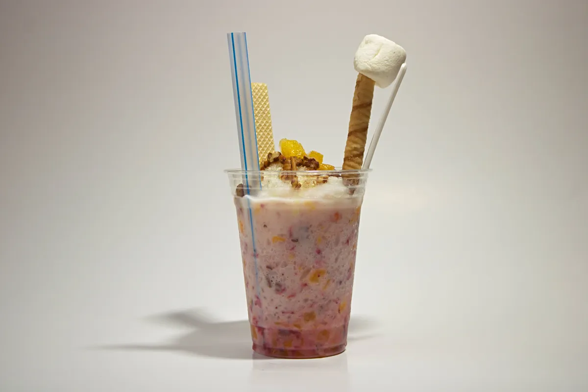 Hanal Kiin's Beso de Angel Machacado Drink